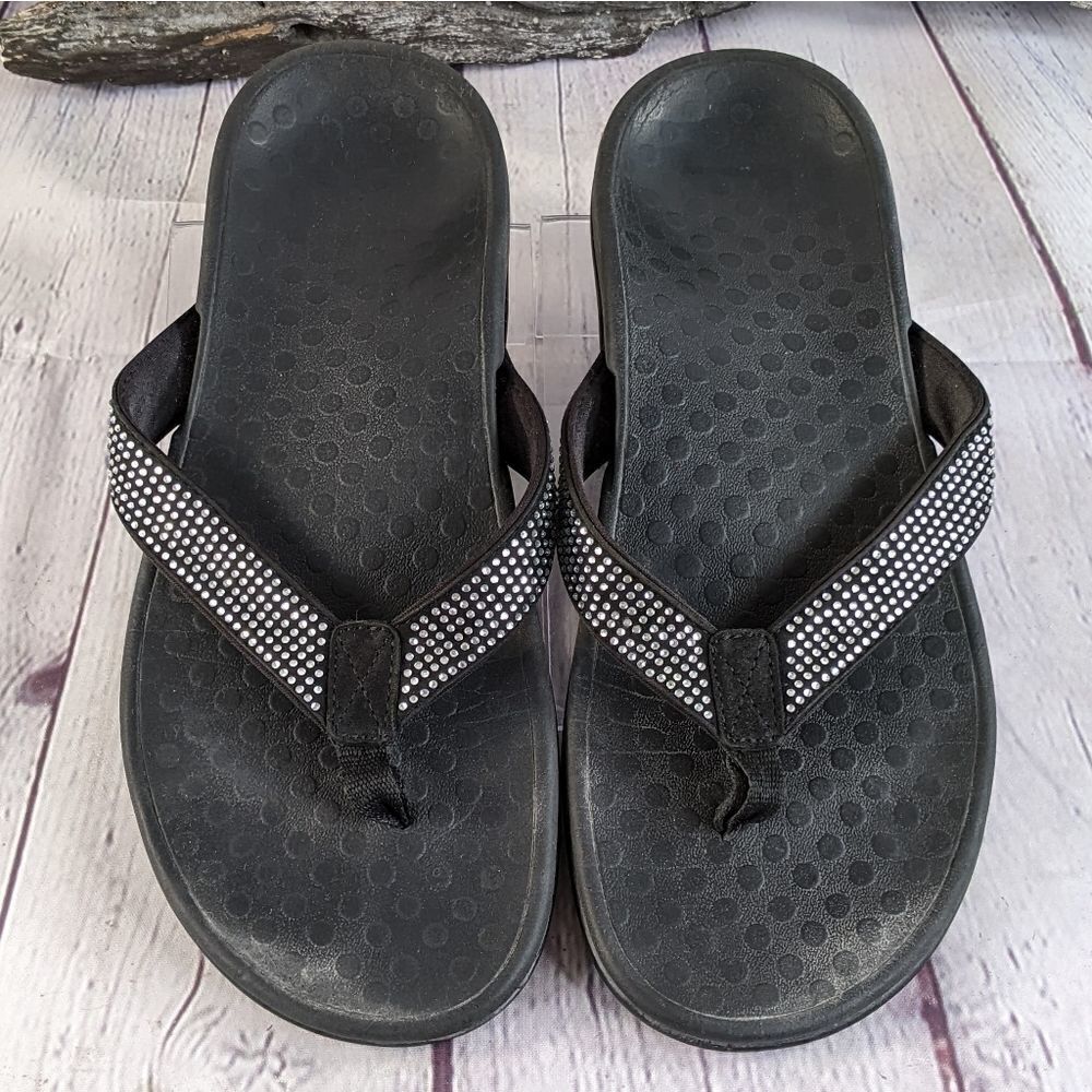 Vionic Islander Toe Post Sandals Flip Flops - Picture 3 of 8